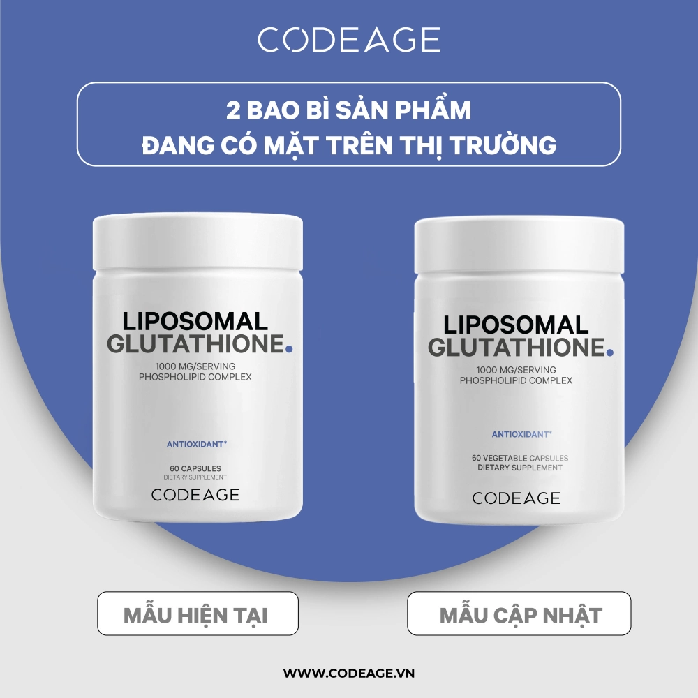 CODEAGE LIPOSOMAL GLUTATHIONE 1000mg