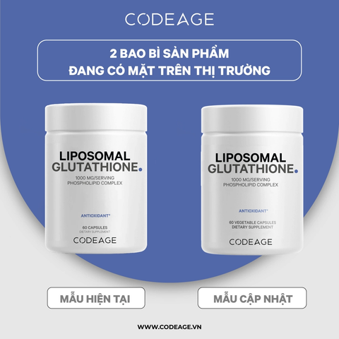 CODEAGE LIPOSOMAL GLUTATHIONE 1000mg