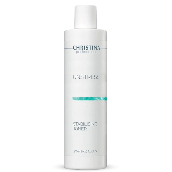 Toner Christina Unstress Stabilizing Toner 300ml Hỗ Trợ Tái Tạo, Cân Bằng Da 300ml