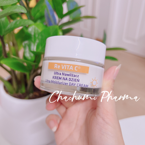 Floslek Re Vita C Day Cream - Kem dưỡng trắng da ban ngày mờ thâm nám, chống lão hoá 50ml