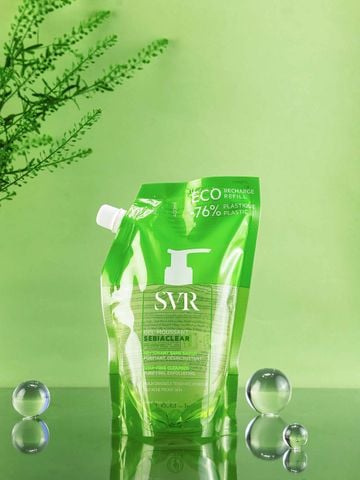 SVR SEBIACLEAR GEL MOUSSANT - Gel rửa mặt cho da dầu mụn