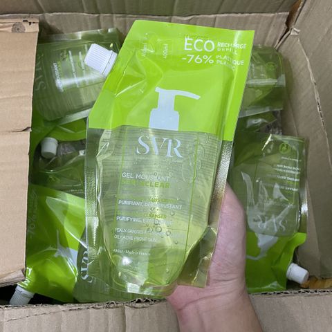 SVR SEBIACLEAR GEL MOUSSANT - Gel rửa mặt cho da dầu mụn