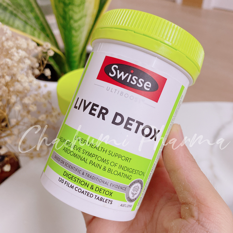 Swisse Liver Detox - Viên Uống Hỗ Trợ Thải Độc Gan Úc