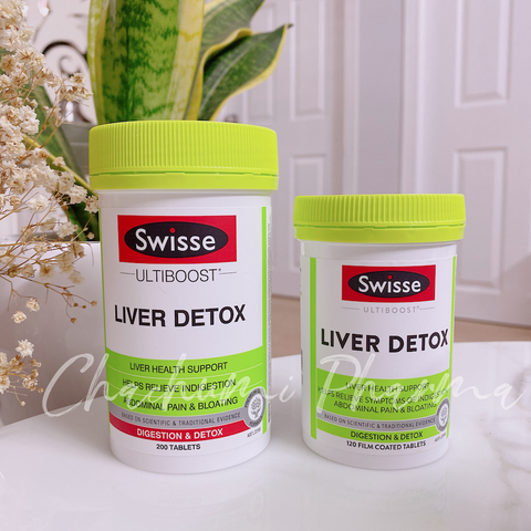 Swisse Liver Detox - Viên Uống Hỗ Trợ Thải Độc Gan Úc