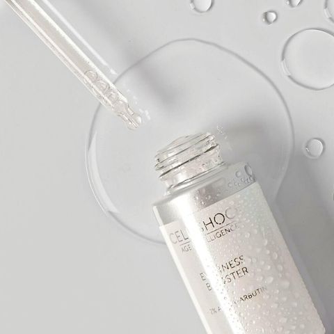 Swissline Cell Shock Age Intelligence Evenness Booster Booster 2% Alpha-Arbutin - Trắng sáng làm đều màu da, đặc trị đốm nâu sắc tố và sạm nám