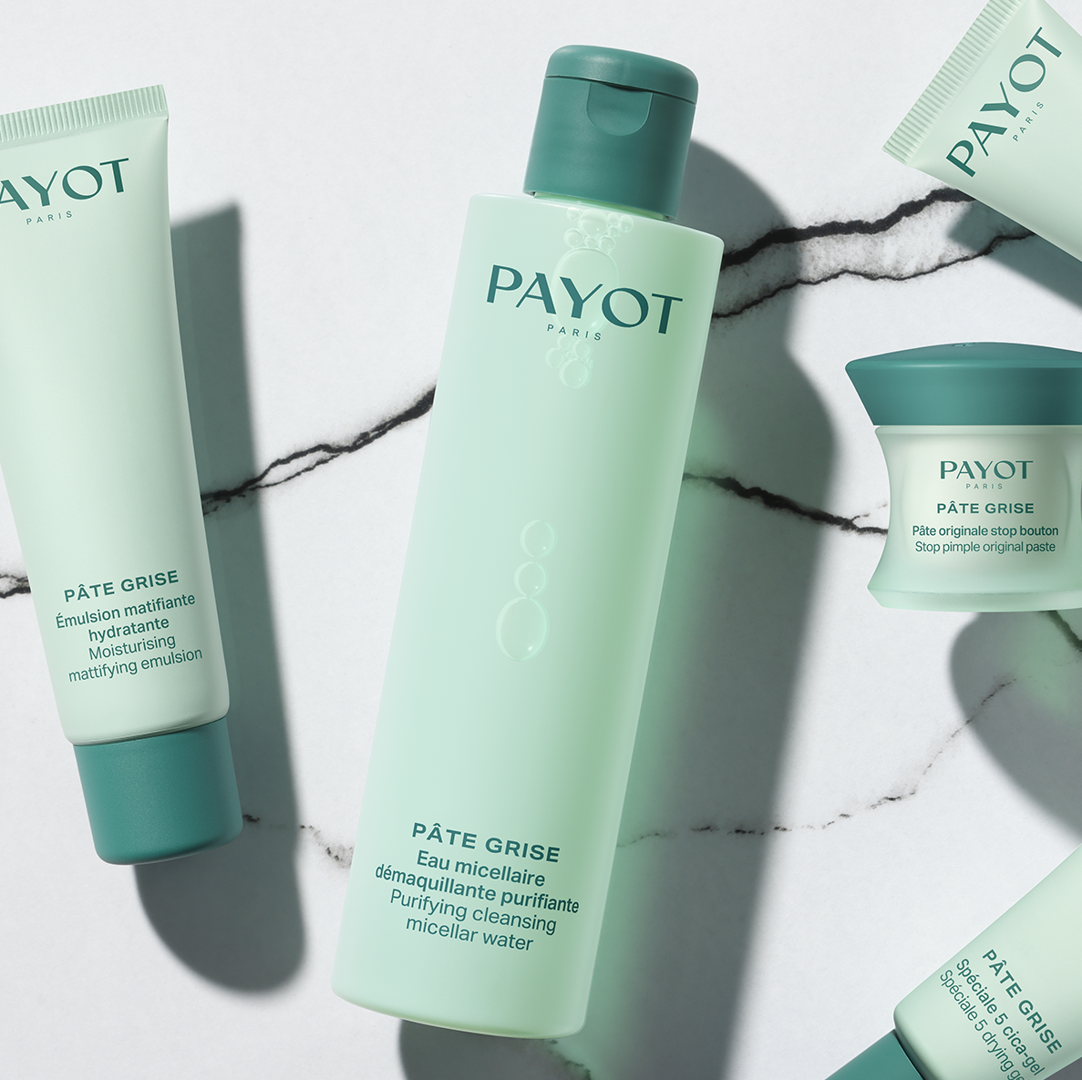Nước tẩy trang PAYOT Pâte Grise Purifying Micellar Water thanh lọc sâu se khít lỗ chân lông 200ml