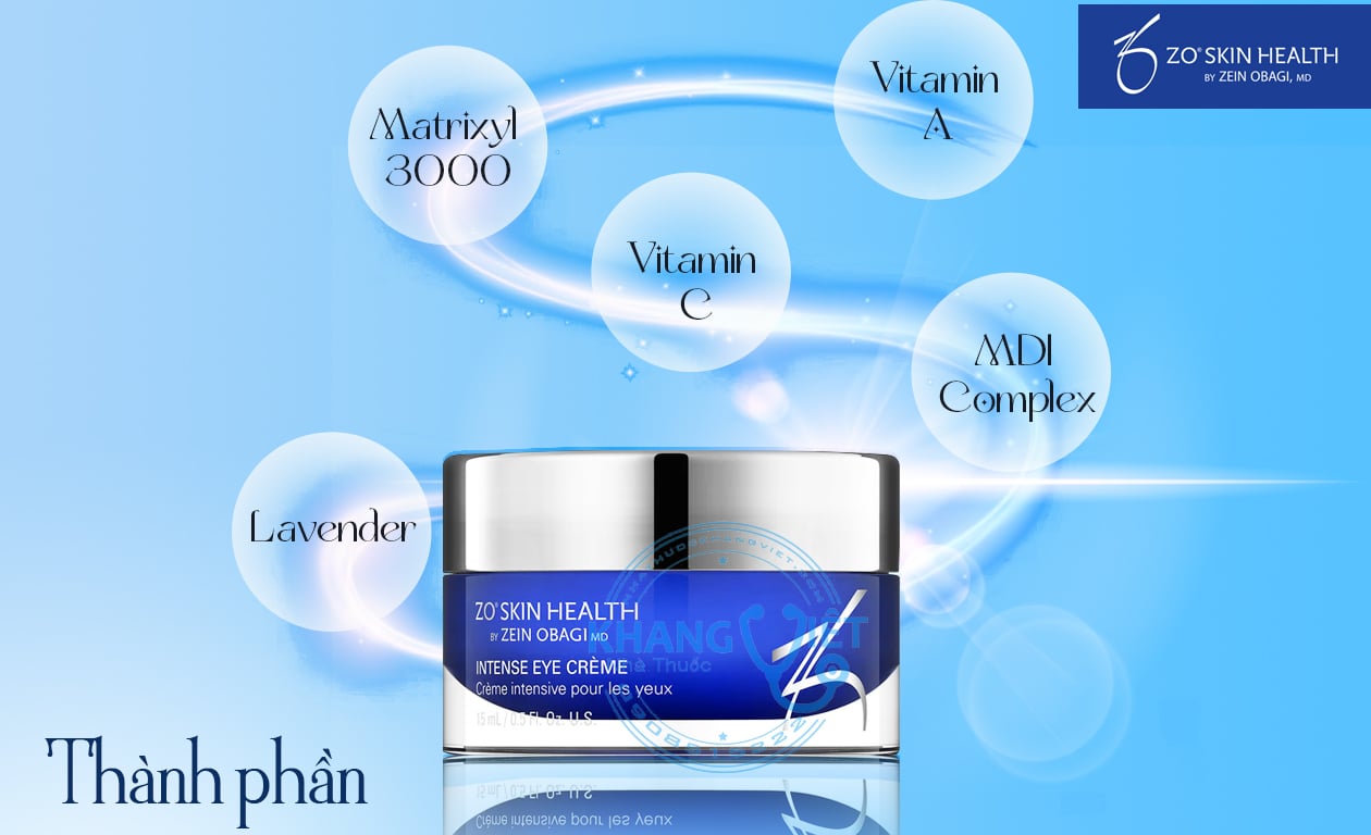 ZO SKIN HEALTH INTENSE EYE REPAIR CRÈME - Kem trị nếp nhăn cho mắt