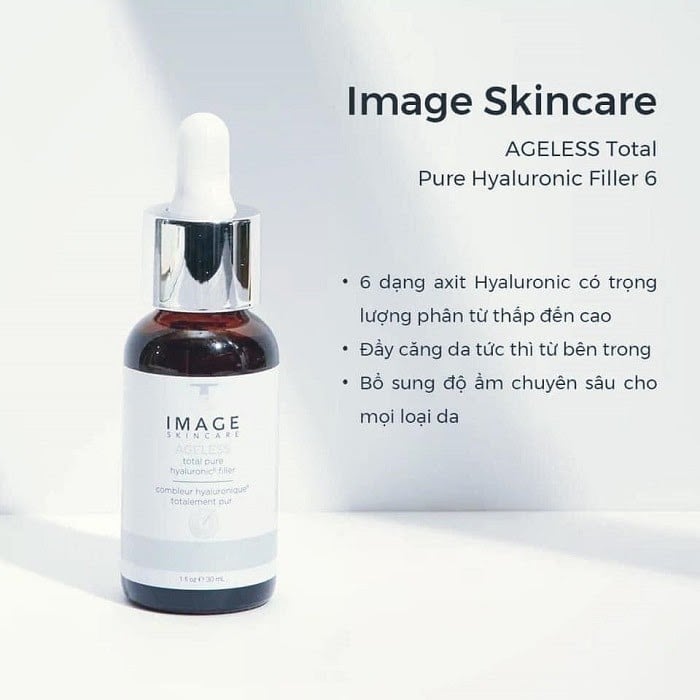 Image Skincare Ageless Total Pure Hyaluronic Filler 6 - Serum Làm Đầy Căng Da 30ml