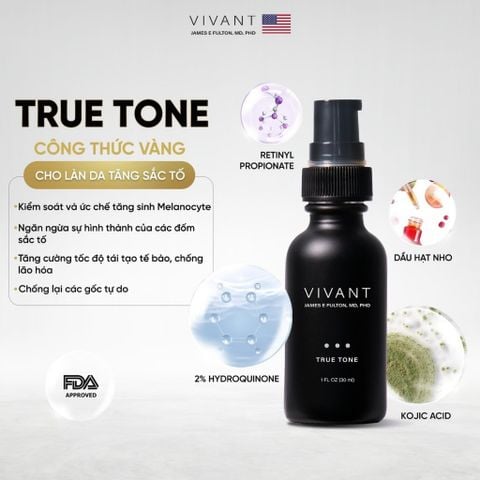 Vivant True Tone RX 30ml - Tinh chất chống lão hóa