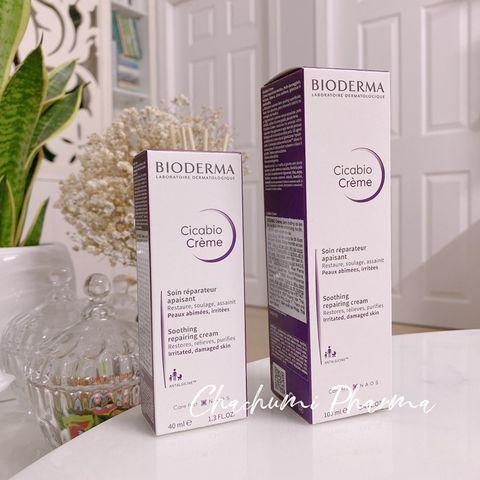 Bioderma Cicabio Cream - Kem Dưỡng Ẩm Phục Hồi Và Làm Dịu Làn Da Tổn Thương 40ml