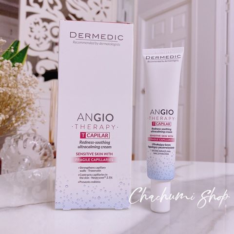 Dermedic REDNESS Rosacea Prone Skin Anti-Ageing Night Cream - Kem dưỡng da nhạy cảm mẫn đỏ chống lão hóa 40ml