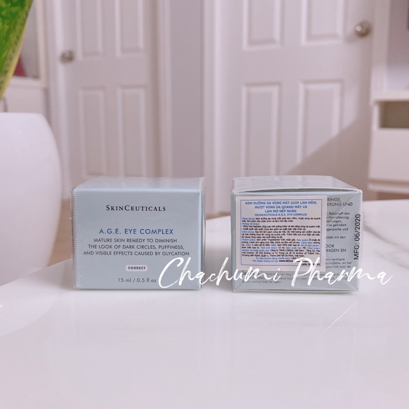 SkinCeuticals A.G.E. Eye Complex - Kem Dưỡng Mắt Giảm Nhăn 15g (Mỹ)