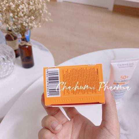 Dermedic SUNBRELLA Sun Protection Cream Skin With Fragile Capillaries SPF 50+ - Kem Chống Nắng Cho Da Mẩn Đỏ, Giãn Mao Mạch 50ml
