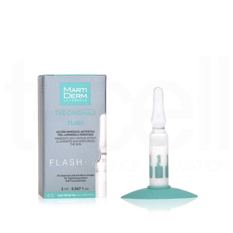 MartiDerm The Originals Flash - Ampoule Dưỡng Ẩm, Làm Sáng Da & Giảm Mệt Mỏi Tức Thì