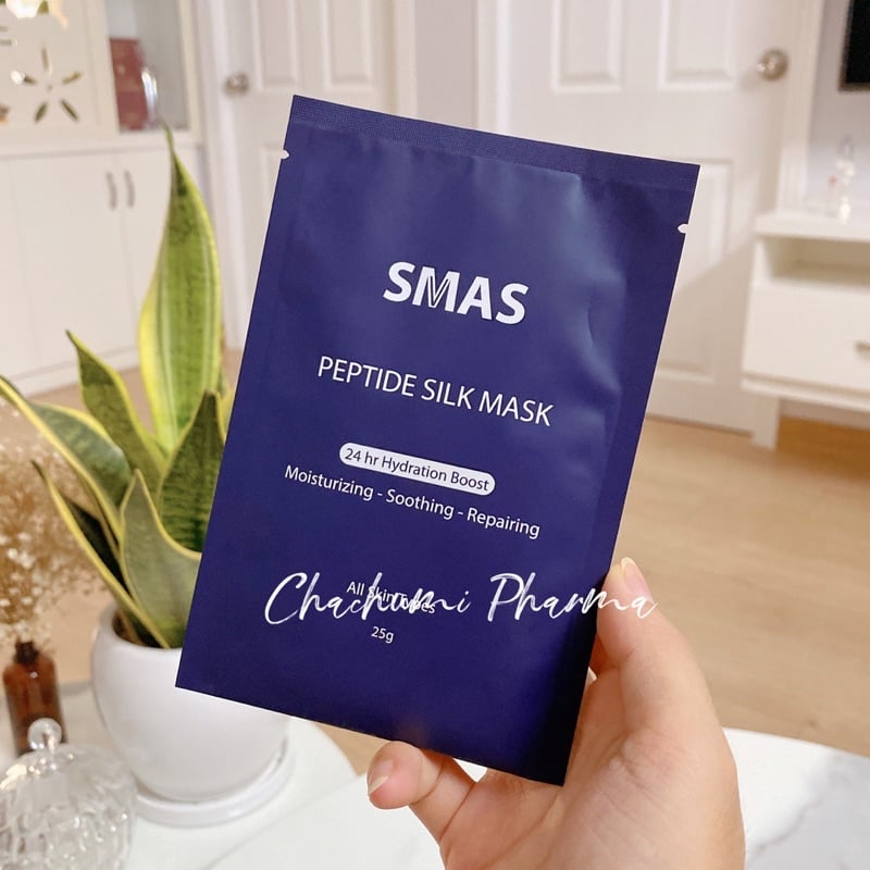 SMAS Peptide Silk Mask - Mặt nạ phục hồi da làm dịu, giảm kích ứng da