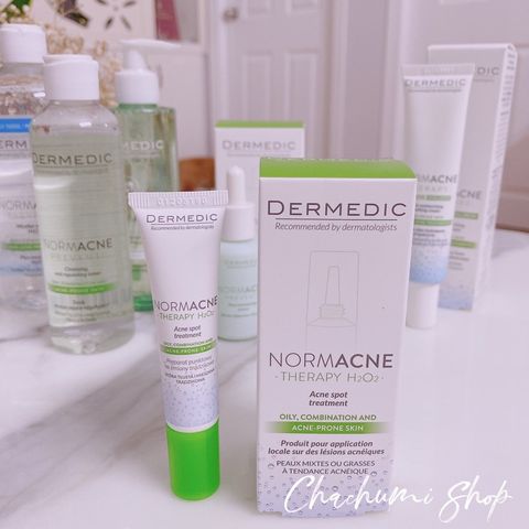 Dermedic Normacne Therapy H2O2 Acne Spot Treatment - Chấm Mụn 15g