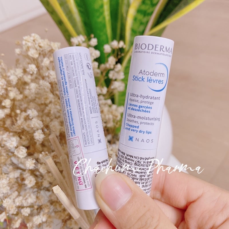 Bioderma Atoderm Stick Levres - Sáp Dưỡng Môi Khô Nứt Nẻ 4g