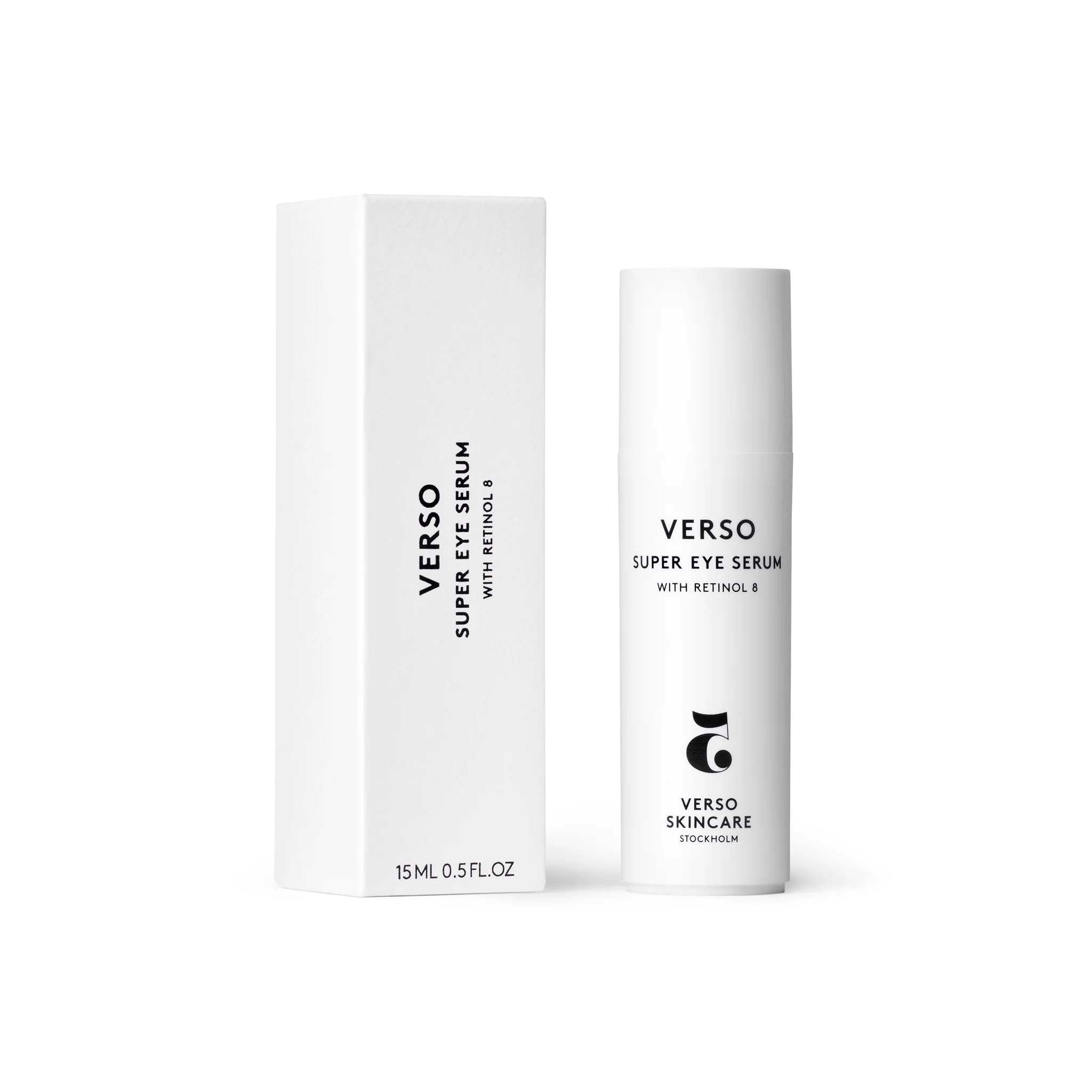 Verso Super Eye Serum – Serum Dưỡng Mắt Retinol 8 Giảm Thâm, Bọng Mắt & Ngừa Lão Hóa Vùng Mắt 15ml