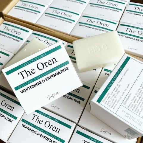 The Oren Soap - Xà Bông Trắng Da
