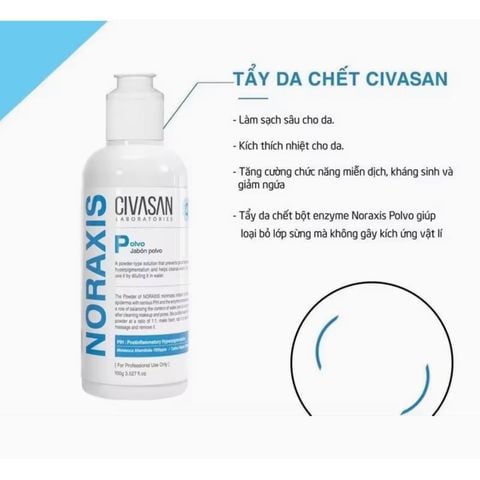 Civasan Enzyme Noraxis Polvo - Tẩy da chết