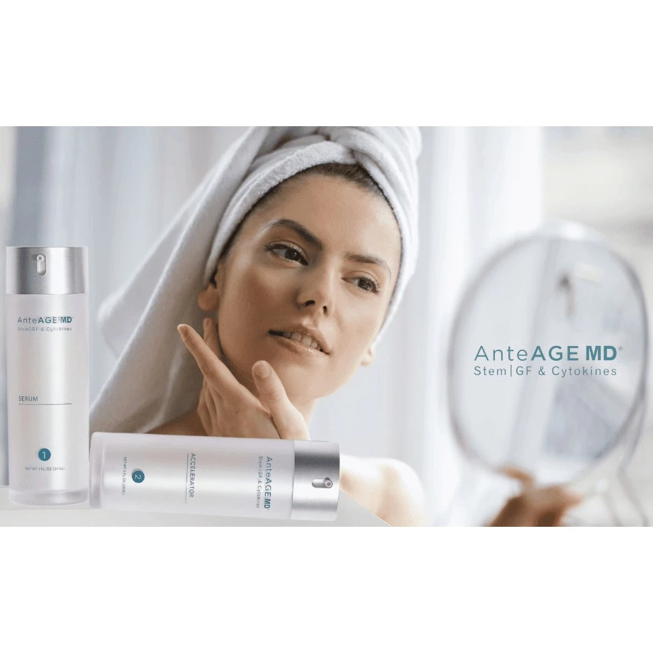 Bộ Đôi AnteAGE MD System - MD Serum (1) & MD Accelerator (2) Chống Oxy Hóa, Phục Hồi & Nuôi Dưỡng Da Chuyên Sâu