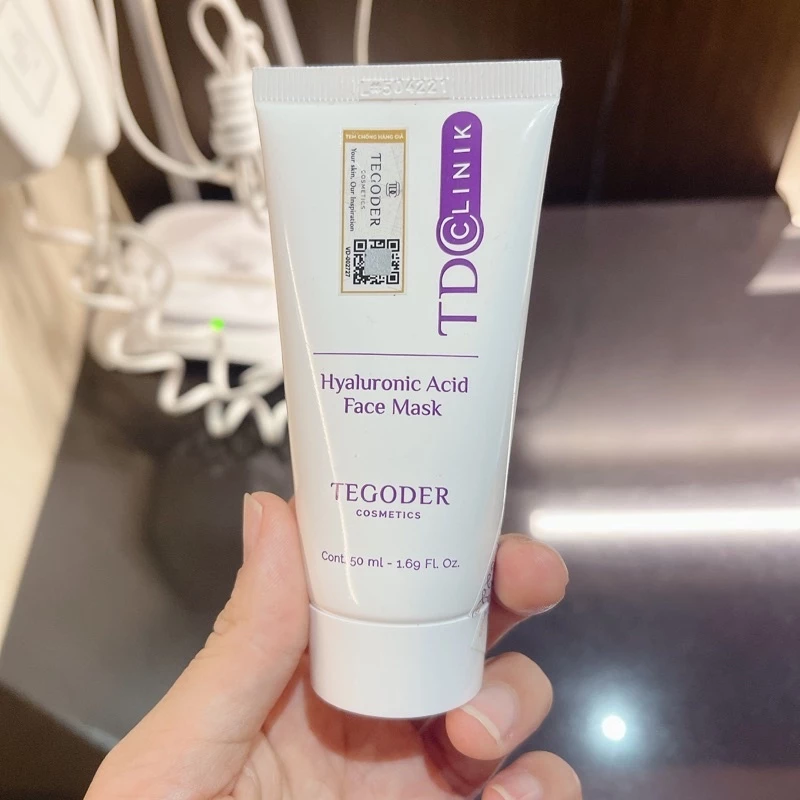 Mặt nạ HA cấp ẩm và phục hồi da Tegoder Hyaluronic Acid face mask 50ml