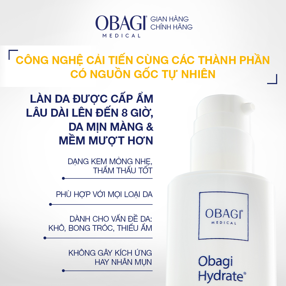 Obagi Hydrate Facial Moisturizer - Kem dưỡng ẩm