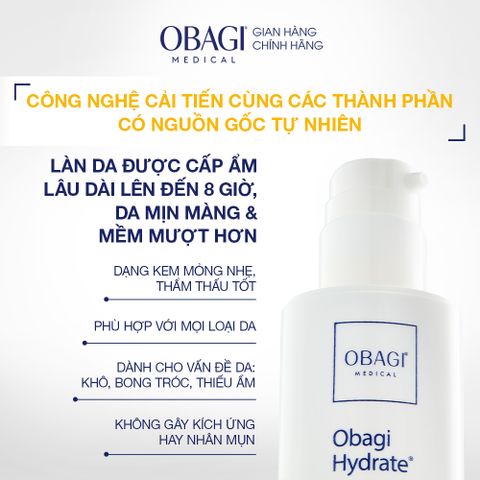 Obagi Hydrate Facial Moisturizer - Kem dưỡng ẩm