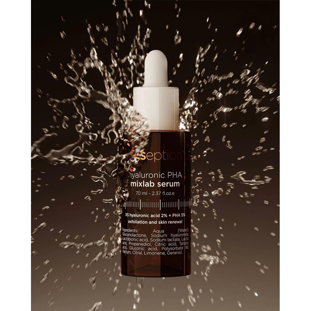 Tinh chất Ekseption Hyaluronic PHA Mixlab Serum giảm nếp nhăn và cải thiện độ đàn hồi cho da 75ml