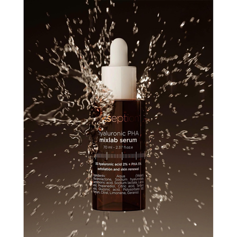 Tinh chất Ekseption Hyaluronic PHA Mixlab Serum giảm nếp nhăn và cải thiện độ đàn hồi cho da 75ml