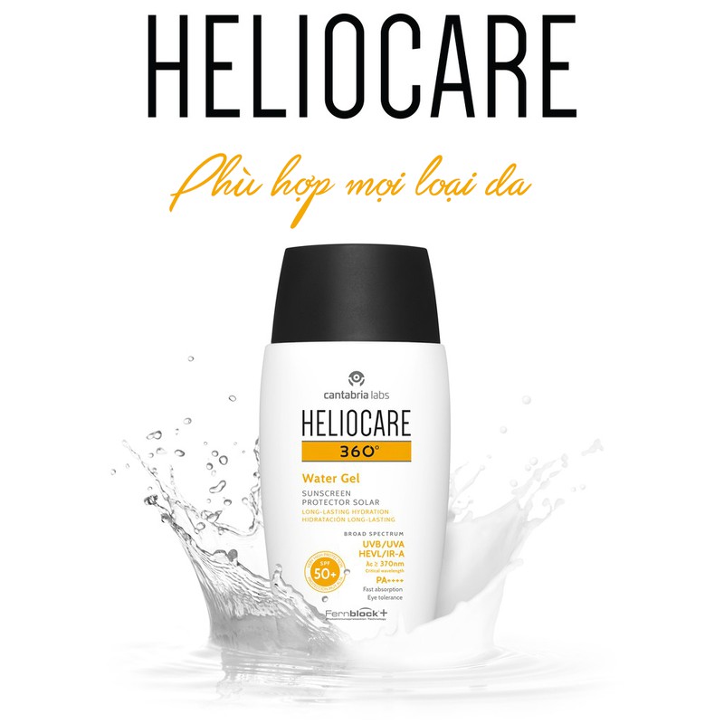 Kem chống nắng Heliocare 360 Water Gel SPF 50+ 50ML