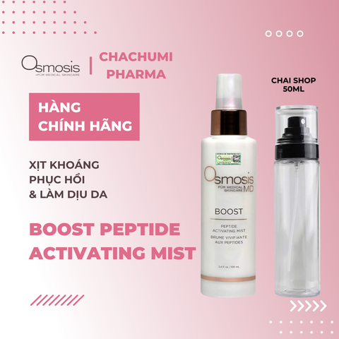 Osmosis Infuse Nutrient - Boost Peptide Activating Mist - Xịt Khoáng Nuôi Dưỡng & Phục Hồi Da 80ml