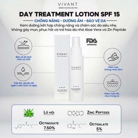 Vivant Mineral Sunscreen SPF 30 - Kem chống nắng phổ rộng