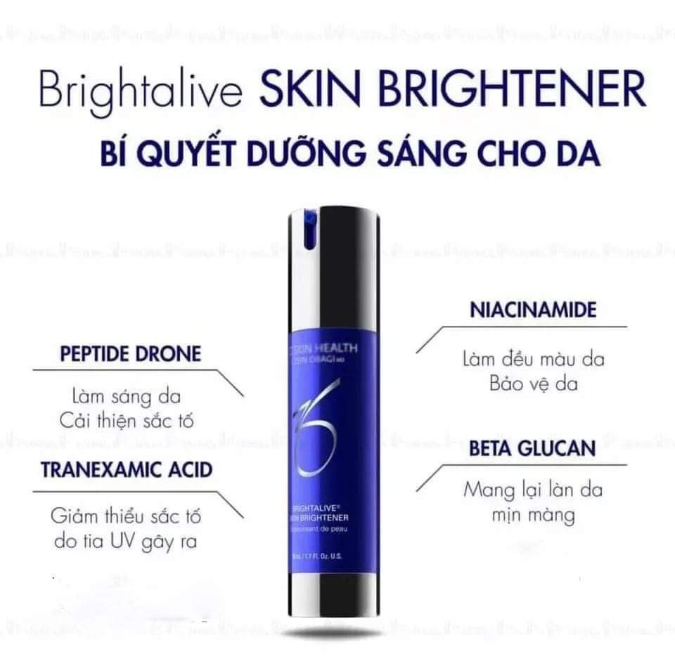 ZO SKIN HEALTH BRIGHTALIVE SKIN BRIGHTENER - KEM DƯỠNG SÁNG DA