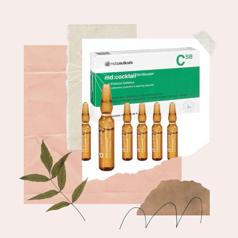 Md:ceuticals md:cocktail Skinbooster Anti-Pollution Defence – Tinh chất sửa chữa, phục hồi da do bị ô nhiễm, chống oxy hóa