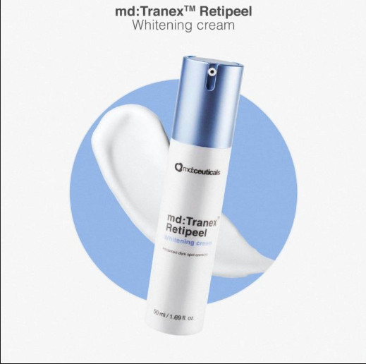 Md:ceuticals Tranex Retipeel Whitening cream – Kem dưỡng làm trắng, đều màu da & loại bỏ tăng sắc tố