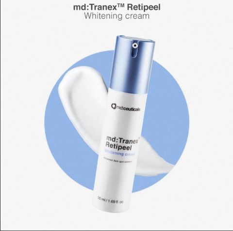 Md:ceuticals Tranex Retipeel Whitening cream – Kem dưỡng làm trắng, đều màu da & loại bỏ tăng sắc tố