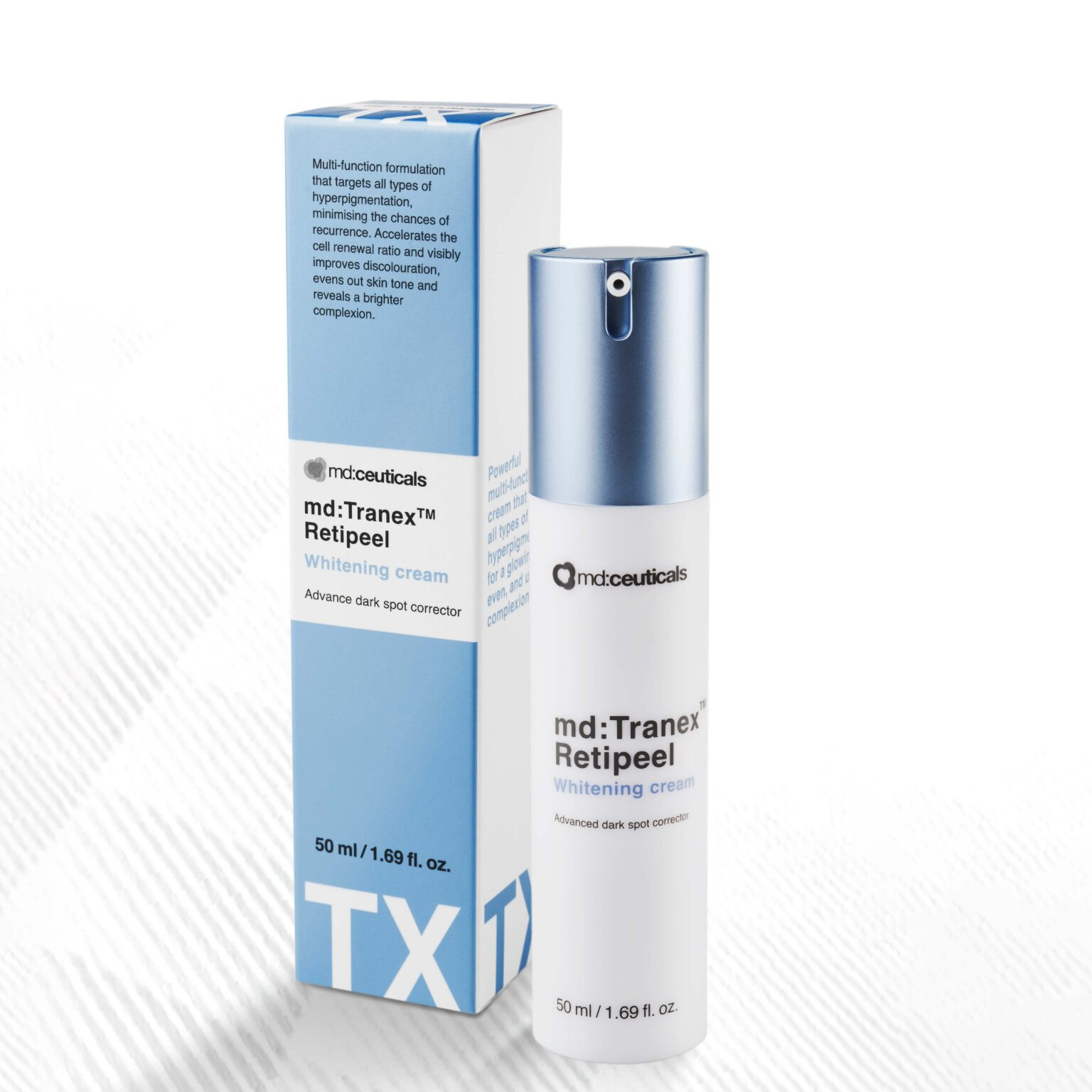 Md:ceuticals Tranex Retipeel Whitening cream – Kem dưỡng làm trắng, đều màu da & loại bỏ tăng sắc tố