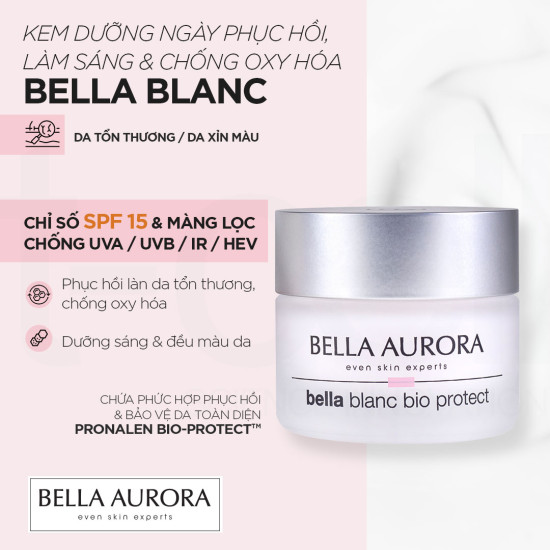 Bella blanc bio-protect illuminating day cream - Kem Dưỡng Ngày Làm Sáng Da