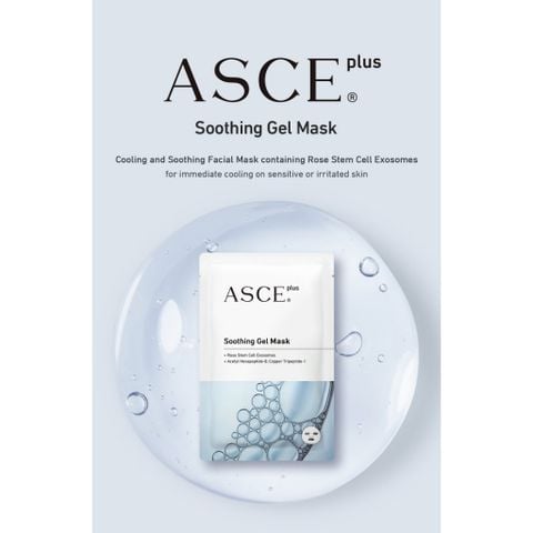 Mask ASCE plus Soothing Gel - Mặt nạ siêu phục hồi, làm mát, làm dịu da, chống lão hóa