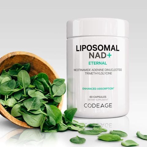 Codeage Liposomal NAD+ Viên Uống Trẻ Hóa, Tăng Cường Sức Khỏe Và Kéo Dài Tuổi Thọ 60 viên