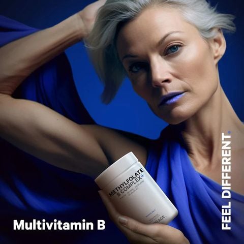 Codeage Methylfolate B Complex - Viên Uống Bổ Não Giúp Giảm Stress Giúp Dễ Ngủ 120v