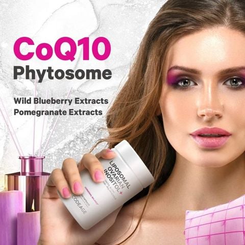 Codeage Liposomal Ovarian Inositol - Viên Uống Cân Bằng Nội Tiết Tố 120 viên