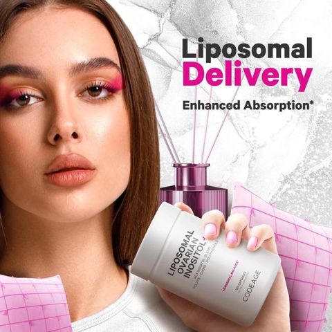 Codeage Liposomal Ovarian Inositol - Viên Uống Cân Bằng Nội Tiết Tố 120 viên