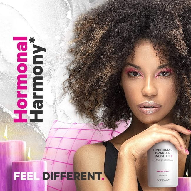 Codeage Liposomal Ovarian Inositol - Viên Uống Cân Bằng Nội Tiết Tố 120 viên