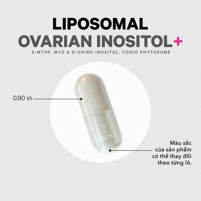 Codeage Liposomal Ovarian Inositol - Viên Uống Cân Bằng Nội Tiết Tố 120 viên