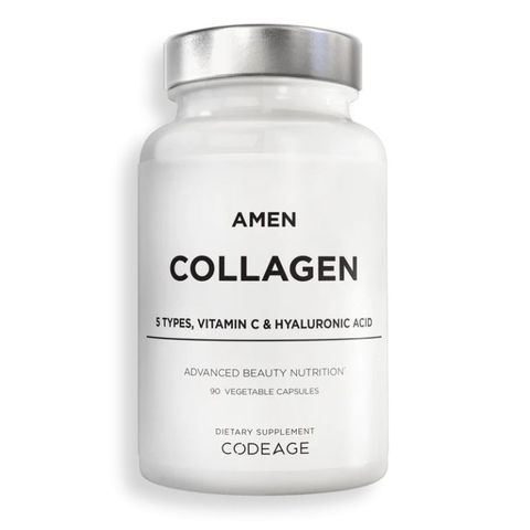 Codeage Amen Collagen+ - Viên Uống Làm Đẹp Bổ Sung Collagen, Vitamin C, HA 90 viên