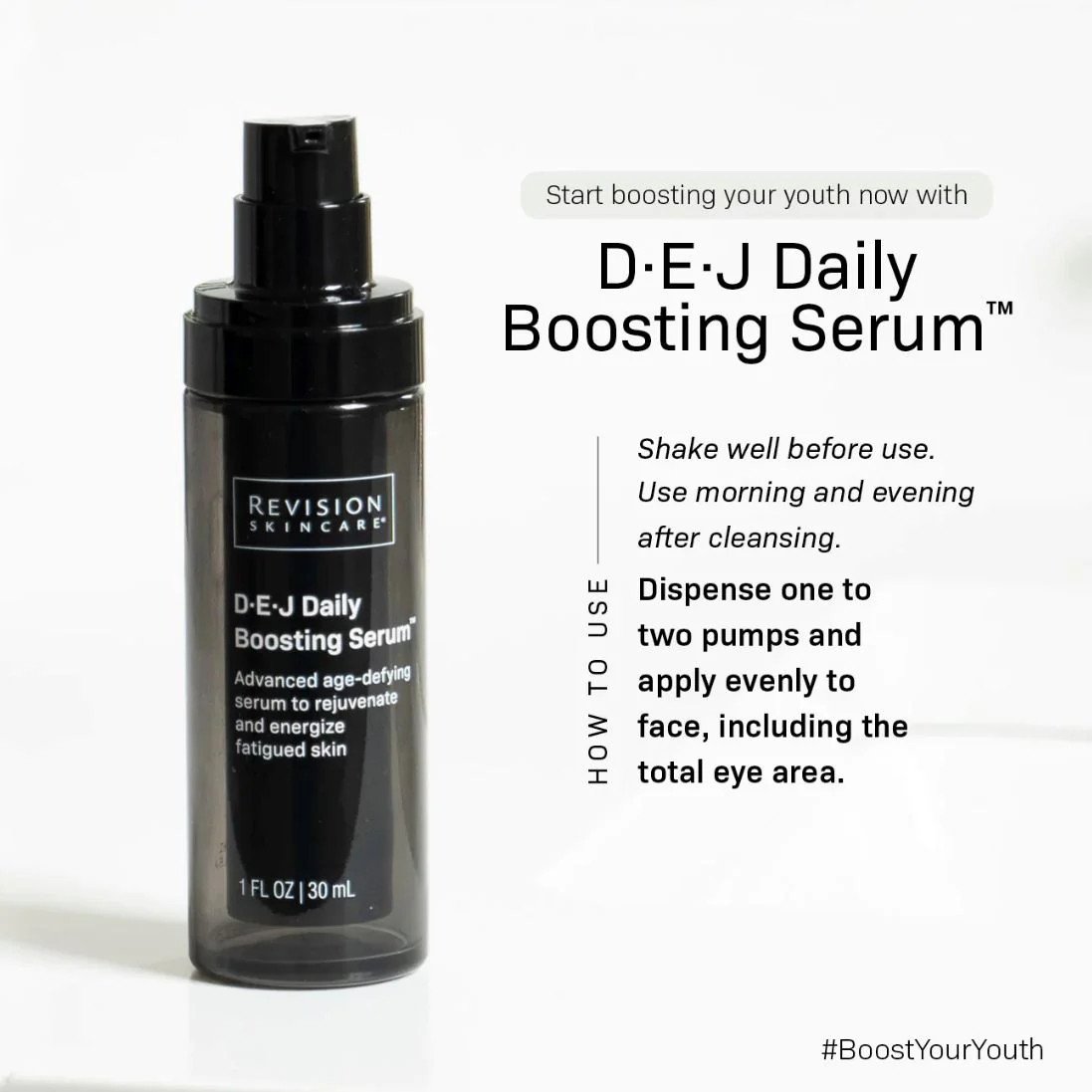 Revision Skincare D·E·J Daily Boosting - Serum Giúp Phục Hồi, Dưỡng Săn Chắc & Giảm Nếp Nhăn 30ml