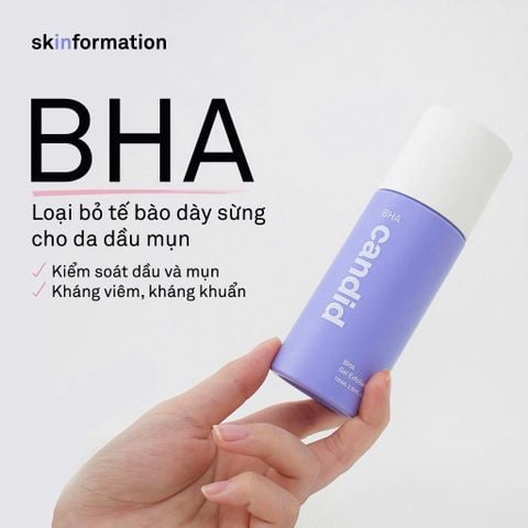 Gel BHA Tẩy Tế Bào Chết & Thông Thoáng Lỗ Chân Lông - CANDID BHA Gel Exfoliant 100ml