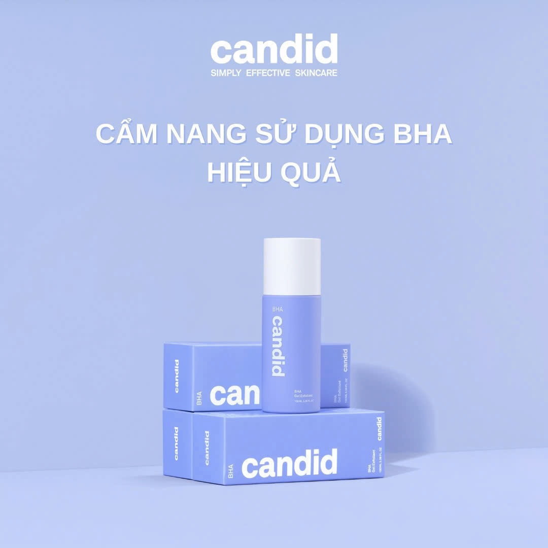 Gel BHA Tẩy Tế Bào Chết & Thông Thoáng Lỗ Chân Lông - CANDID BHA Gel Exfoliant 100ml